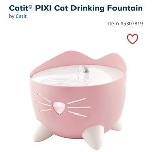 EUC Pixi Cat Water Fountain